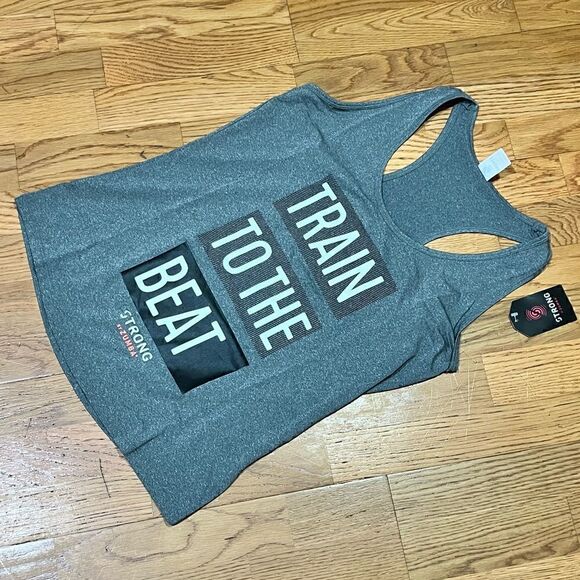 Medium Strong by Zumba Drifit Tank Train to the beat nwt - Picture 1 of 5